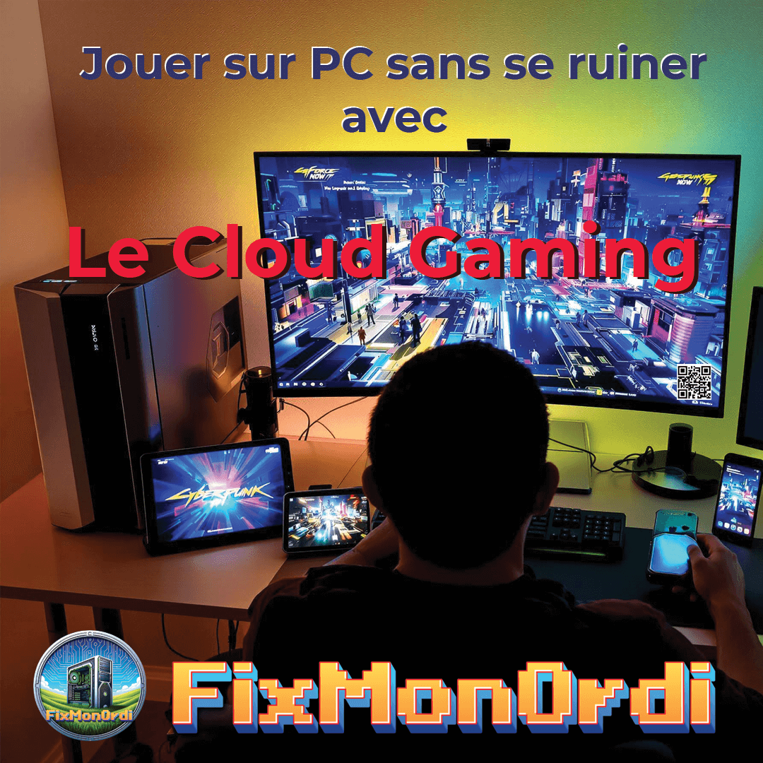 Plus besoin d'un pc gamer pour jouer aux derniers jeux, grace au Cloud Gaming