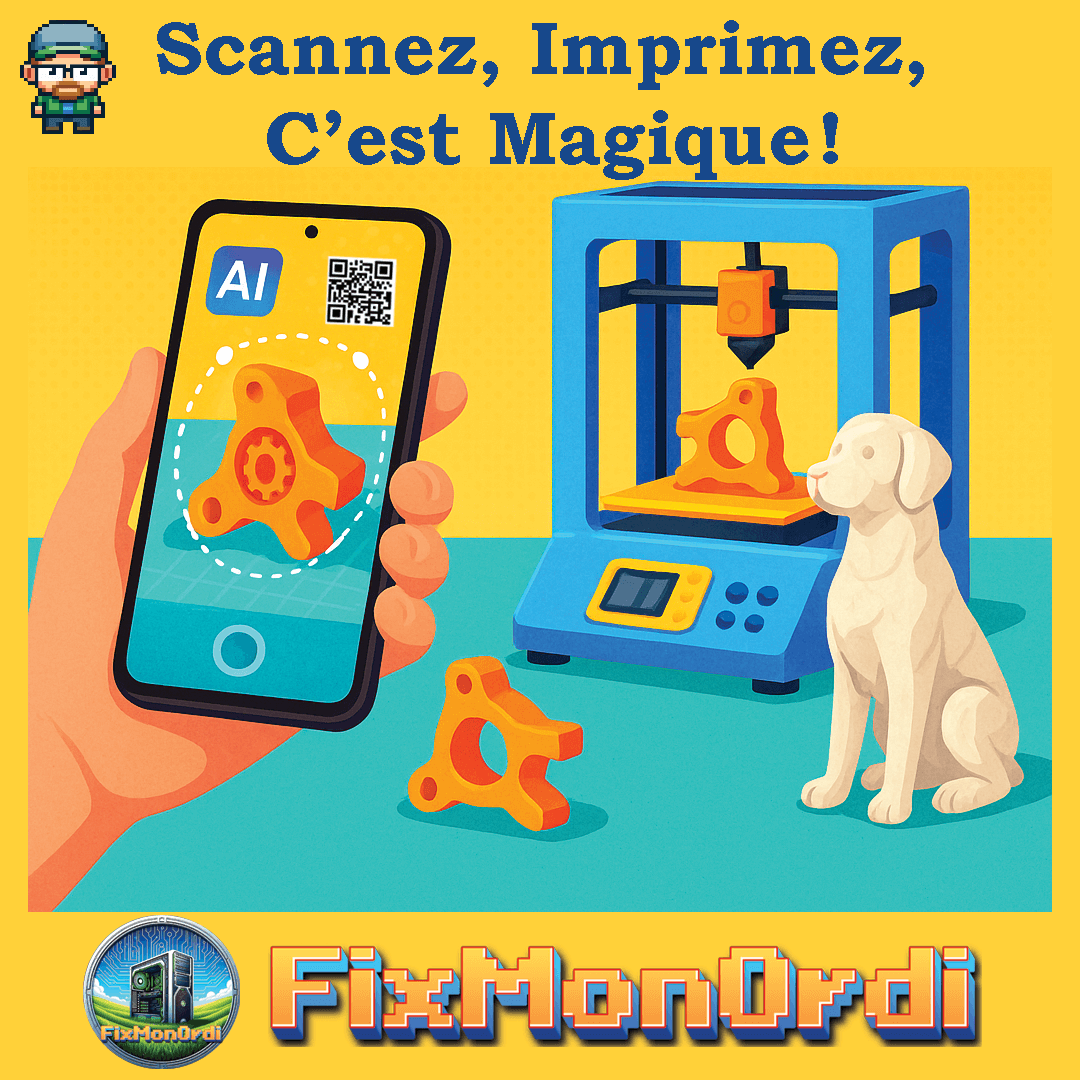 Utilisation d'un scanner 3D