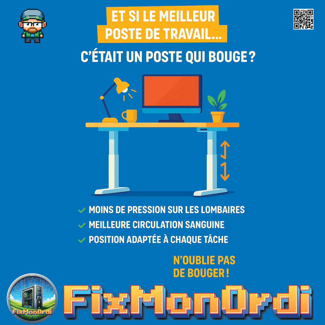 Utilité d'un bureau assis-debout