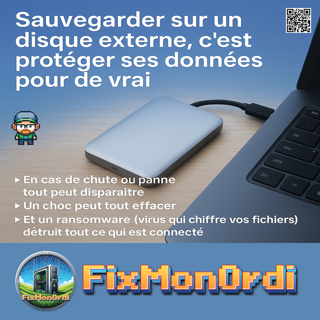 Pourquoi sauvegarder sur un disque dur externe