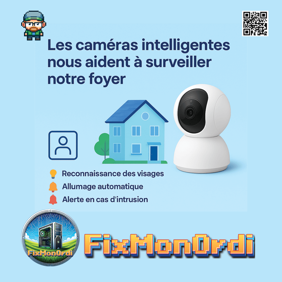 Les caméras intelligentes peuvent nous aider à surveiller notre foyer