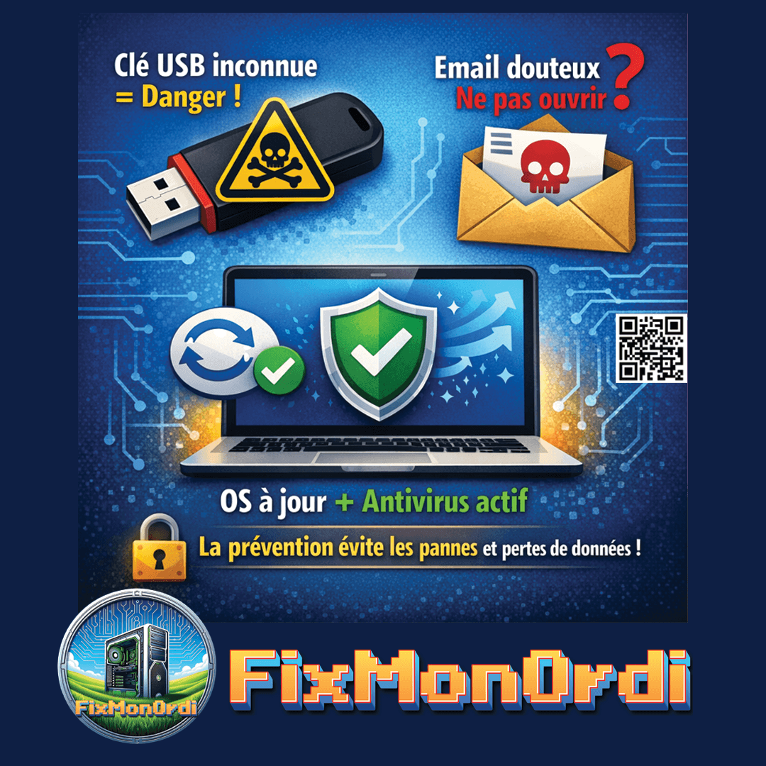 Conseils pour se protéger contre les virus