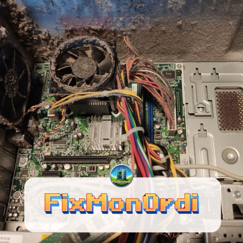 Nettoyage complet d'un pc pour améliorer le refroidissement et la consommation de celui-ci
