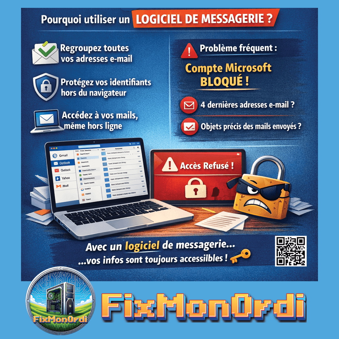 Pourquoi vaut t-il mieux utiliser un logiciel de messagerie plutôt que le navigateur internet