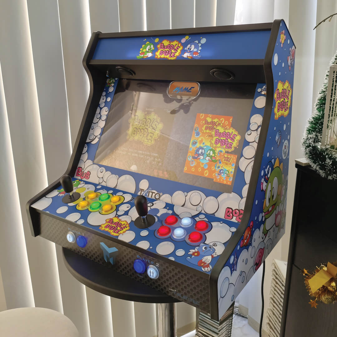 Vue coté droit de la borne d'arcade