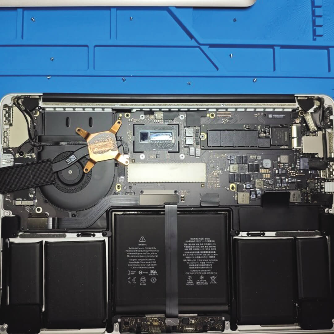 Remplacement de la pâte thermique du MACBOOK PRO